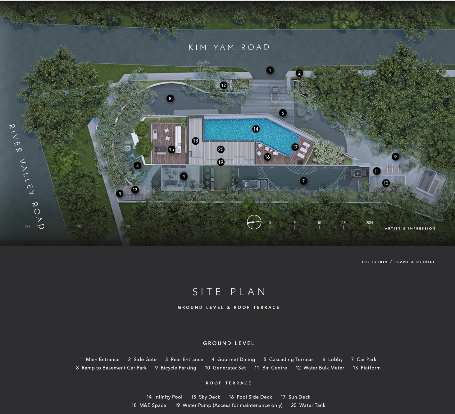 The Iveria Site Plan